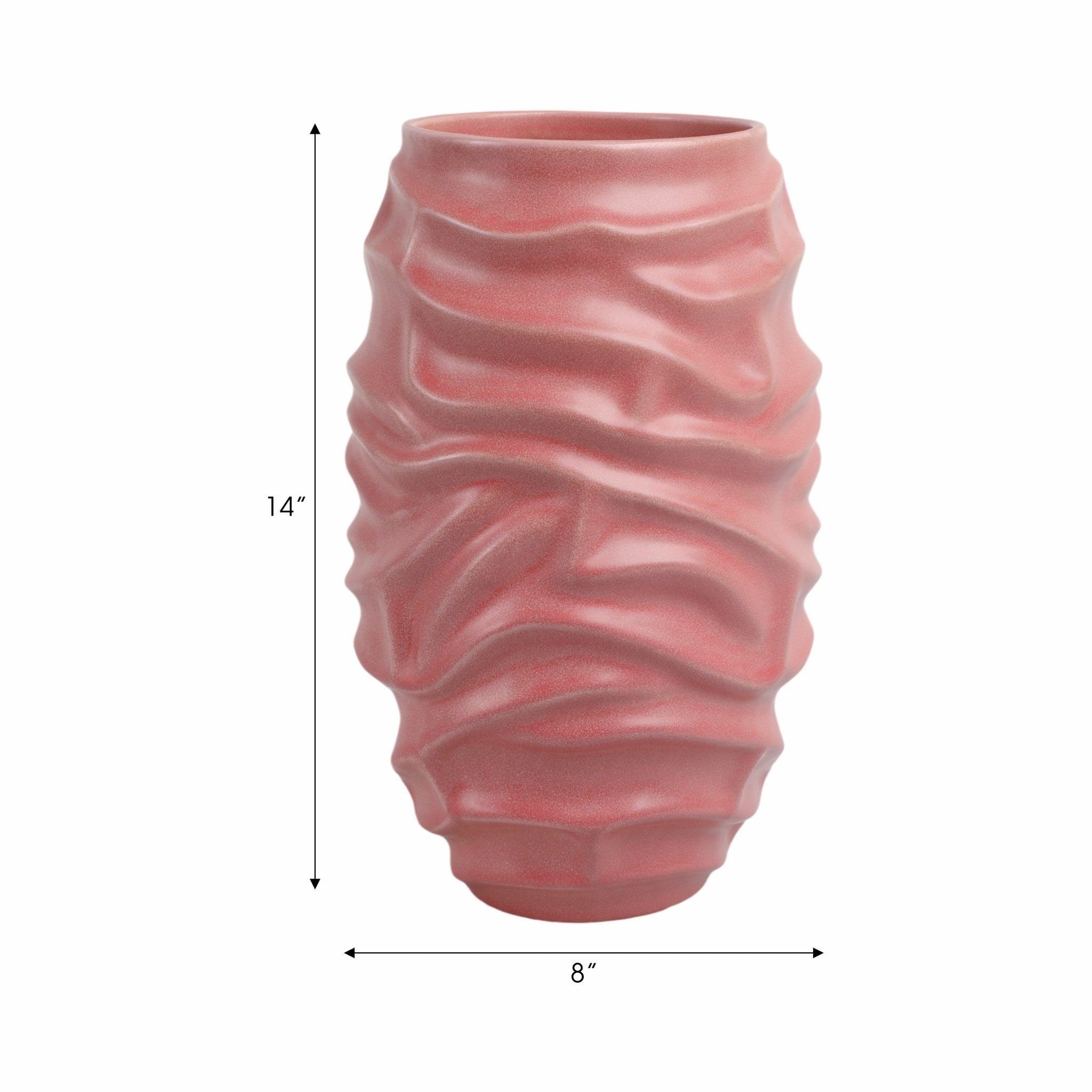 qunlan Porcelain Vase, Bean Red Vases and Jars| Sagebrook Home