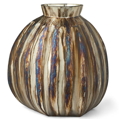 Bronze Ripple Vase Medium
