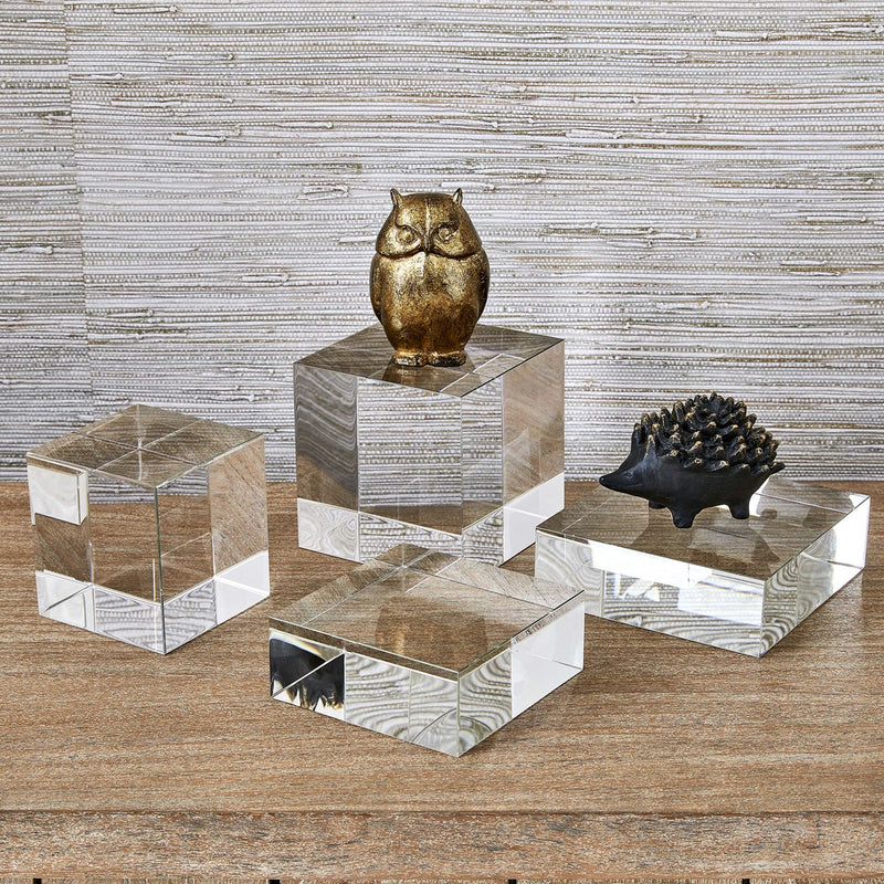 Crystal Cube Risers, S/2