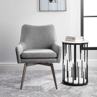 Let'S Twist Dining Chair, Gray