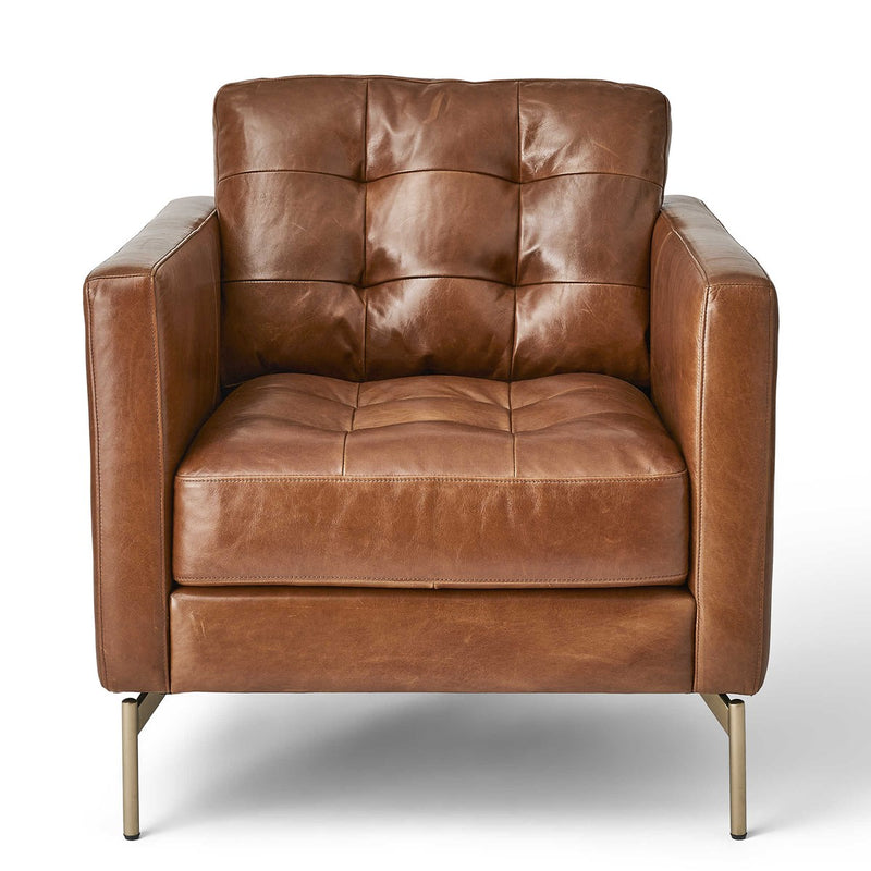Ventura Chair - Caramel Leather