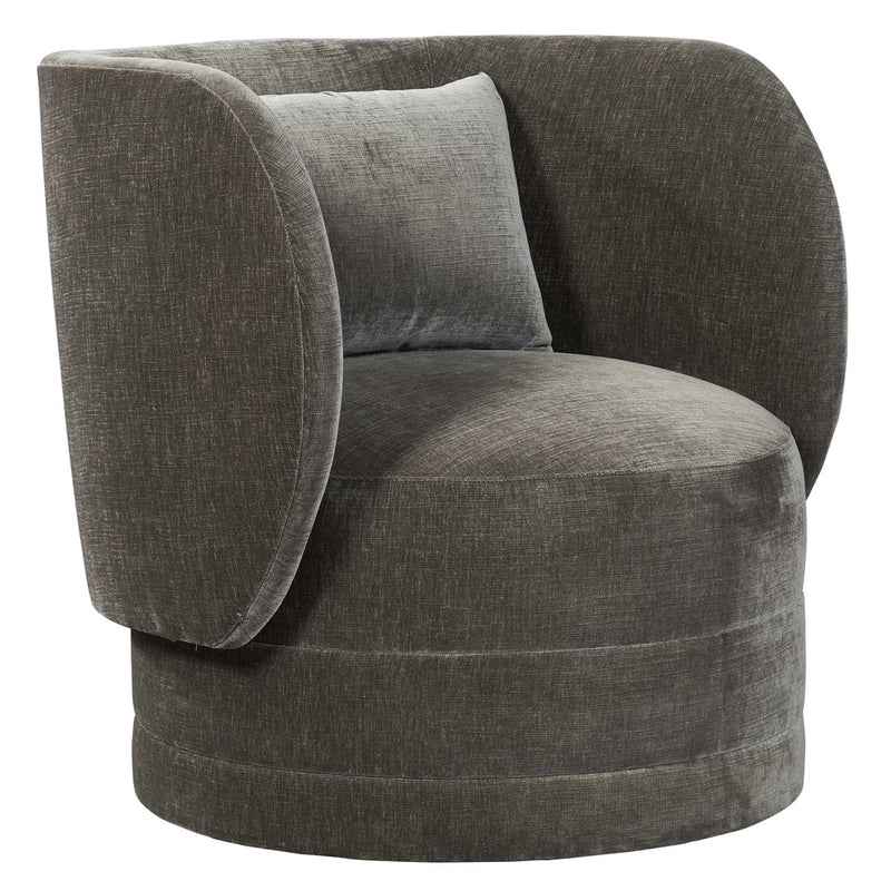 Sanctuary Swivel Chair - Warm Gray