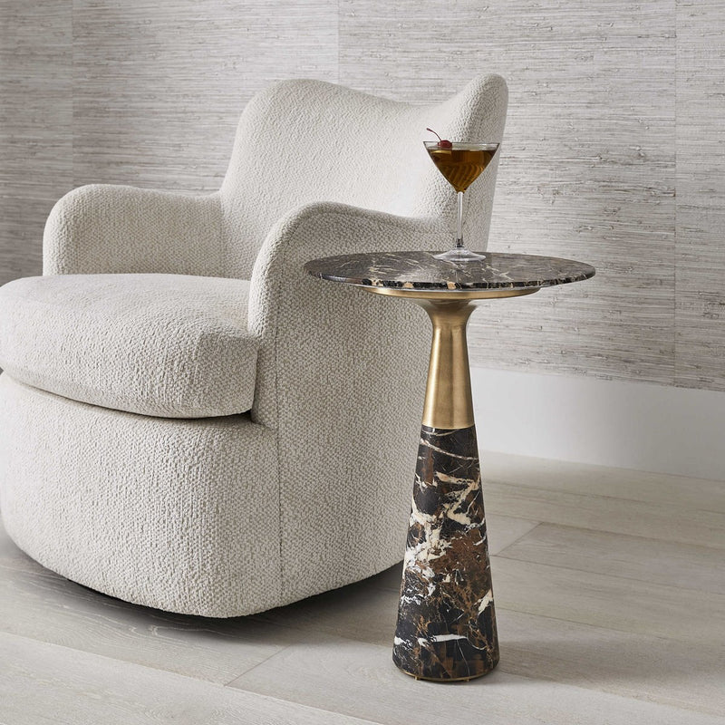 Pier Accent Table - Marble