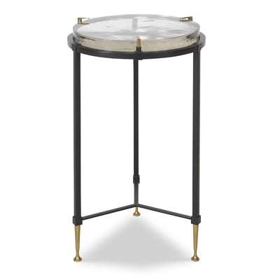 Ice Block Accent Table, Round