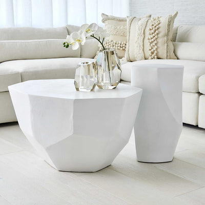 Cathenna Accent Table - White