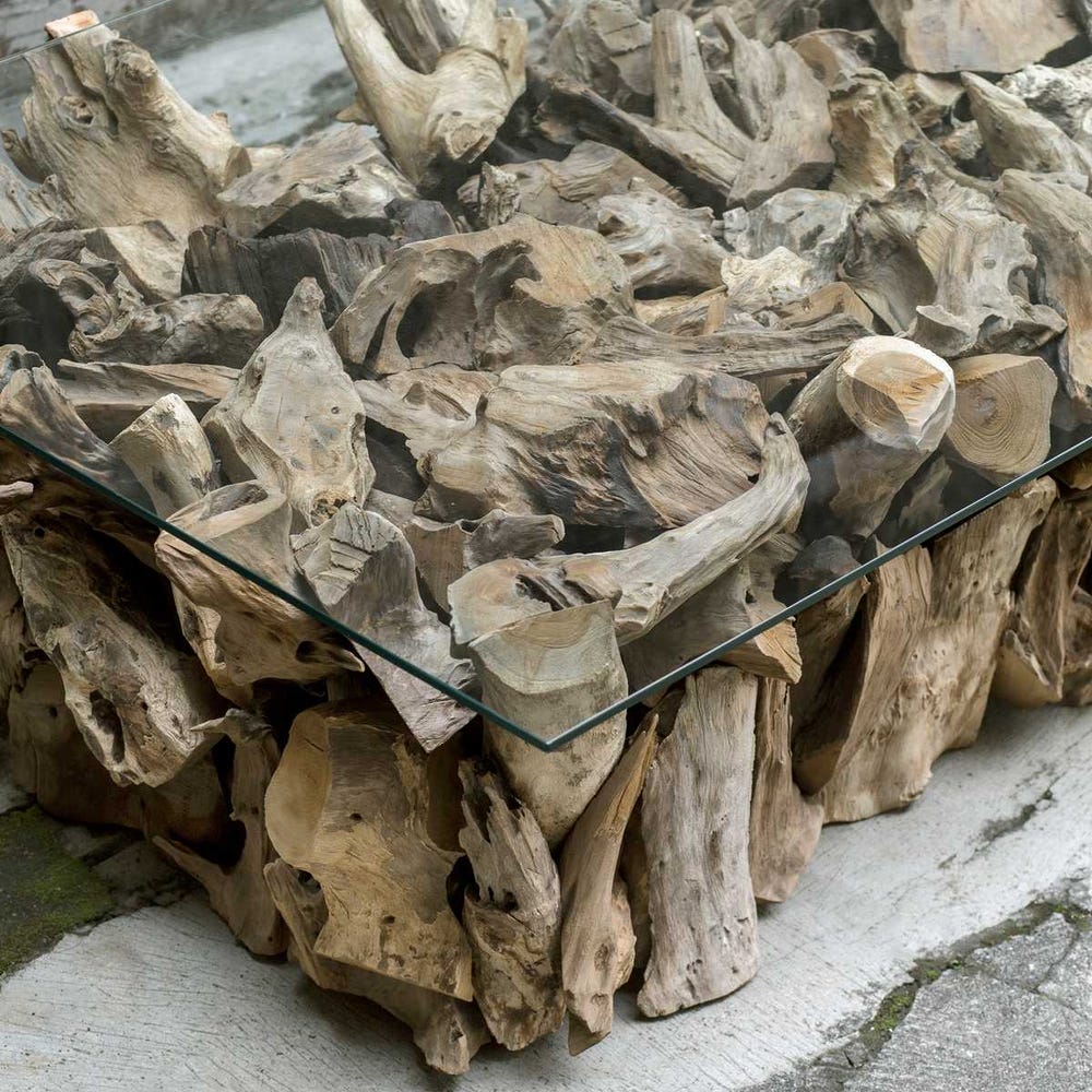 Teak Root Coffee Table, 2 Cartons Coffee Tables| Uttermost