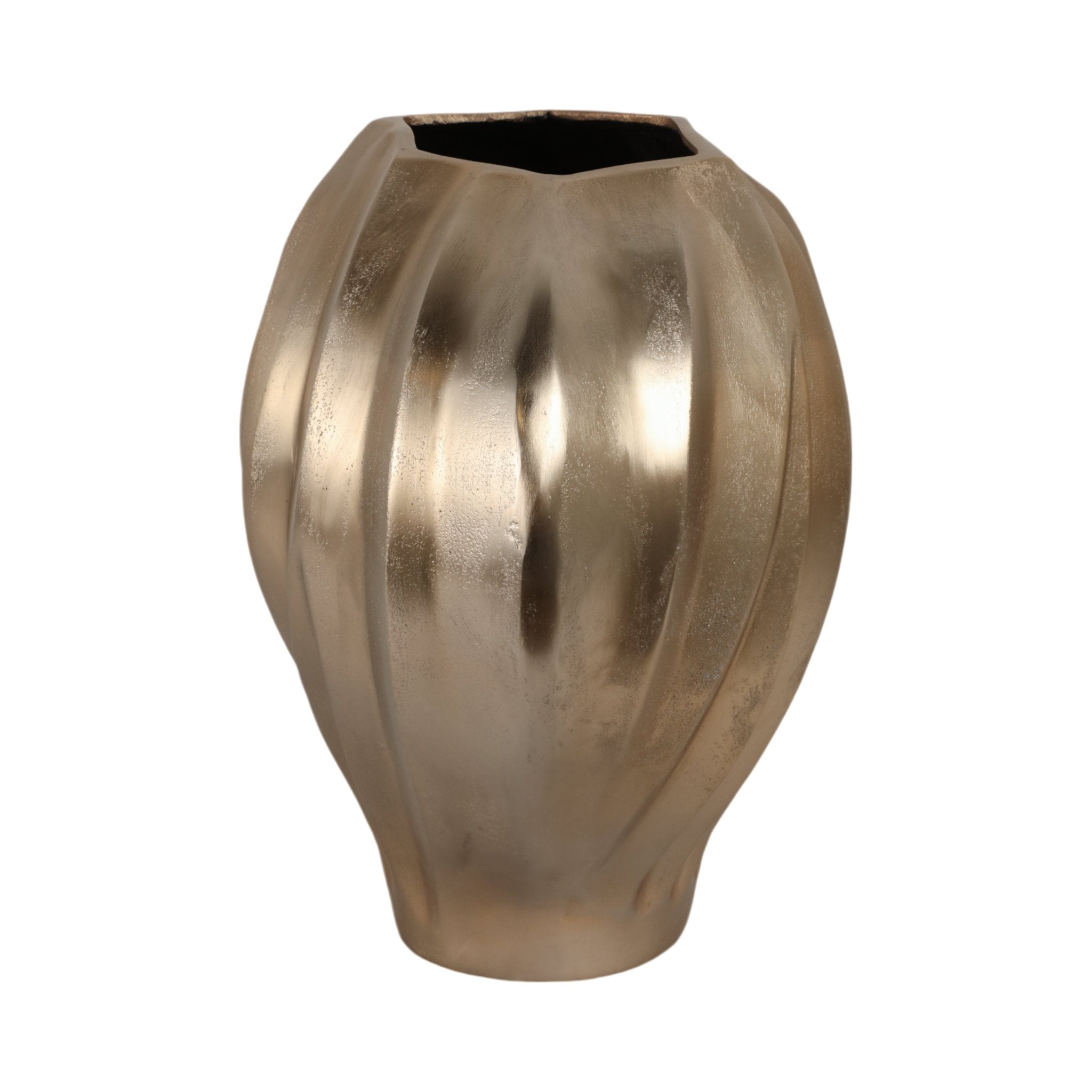 Racine Gold Vase Vases and Jars| Sagebrook Home