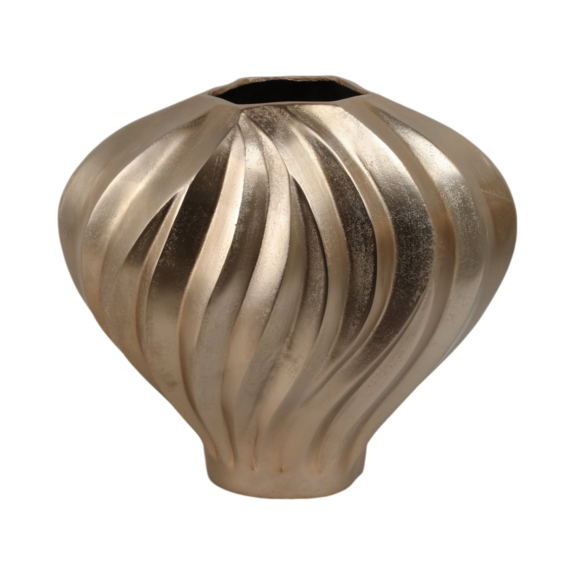 Racine Gold Vase Vases and Jars| Sagebrook Home