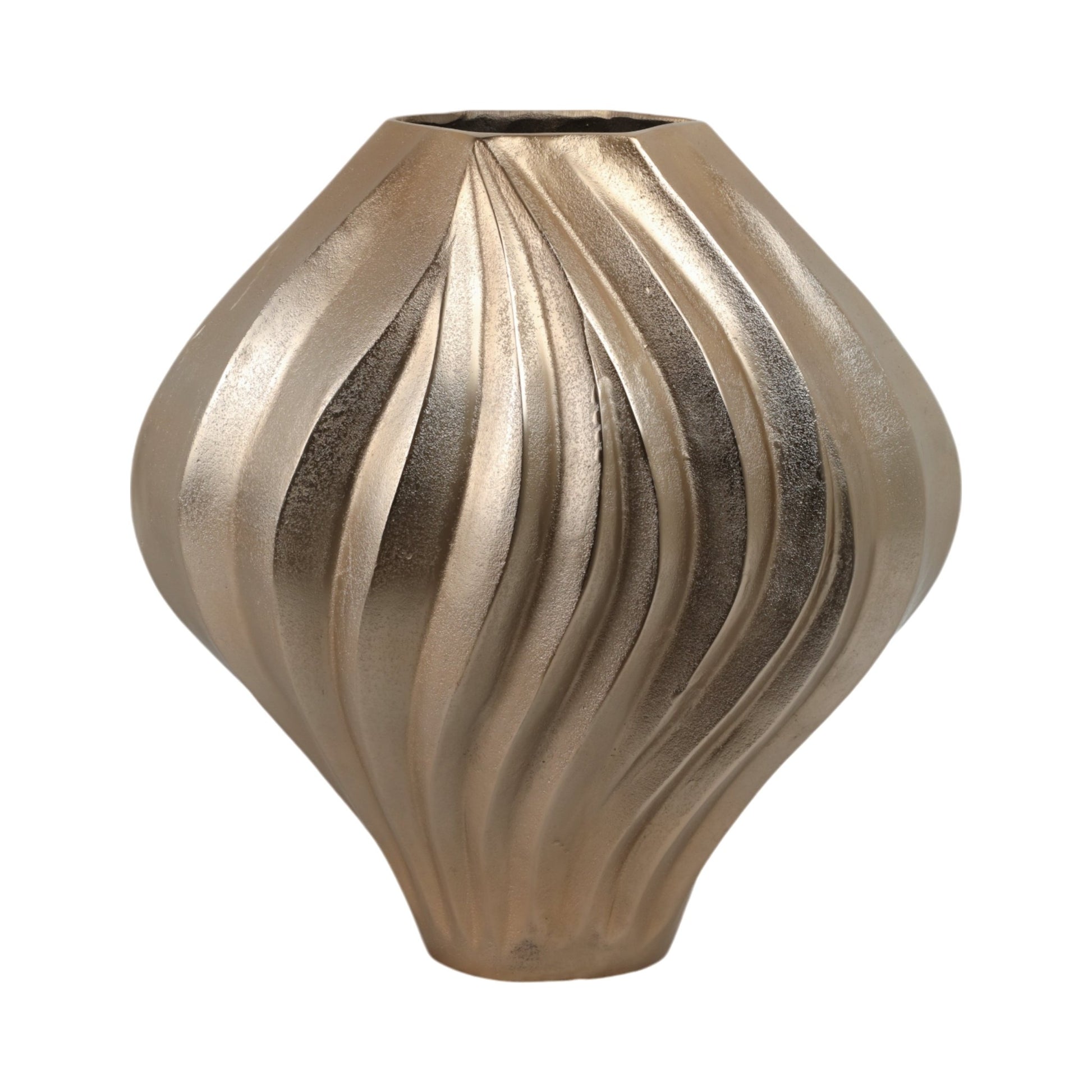 Racine Gold Vase Vases and Jars| Sagebrook Home