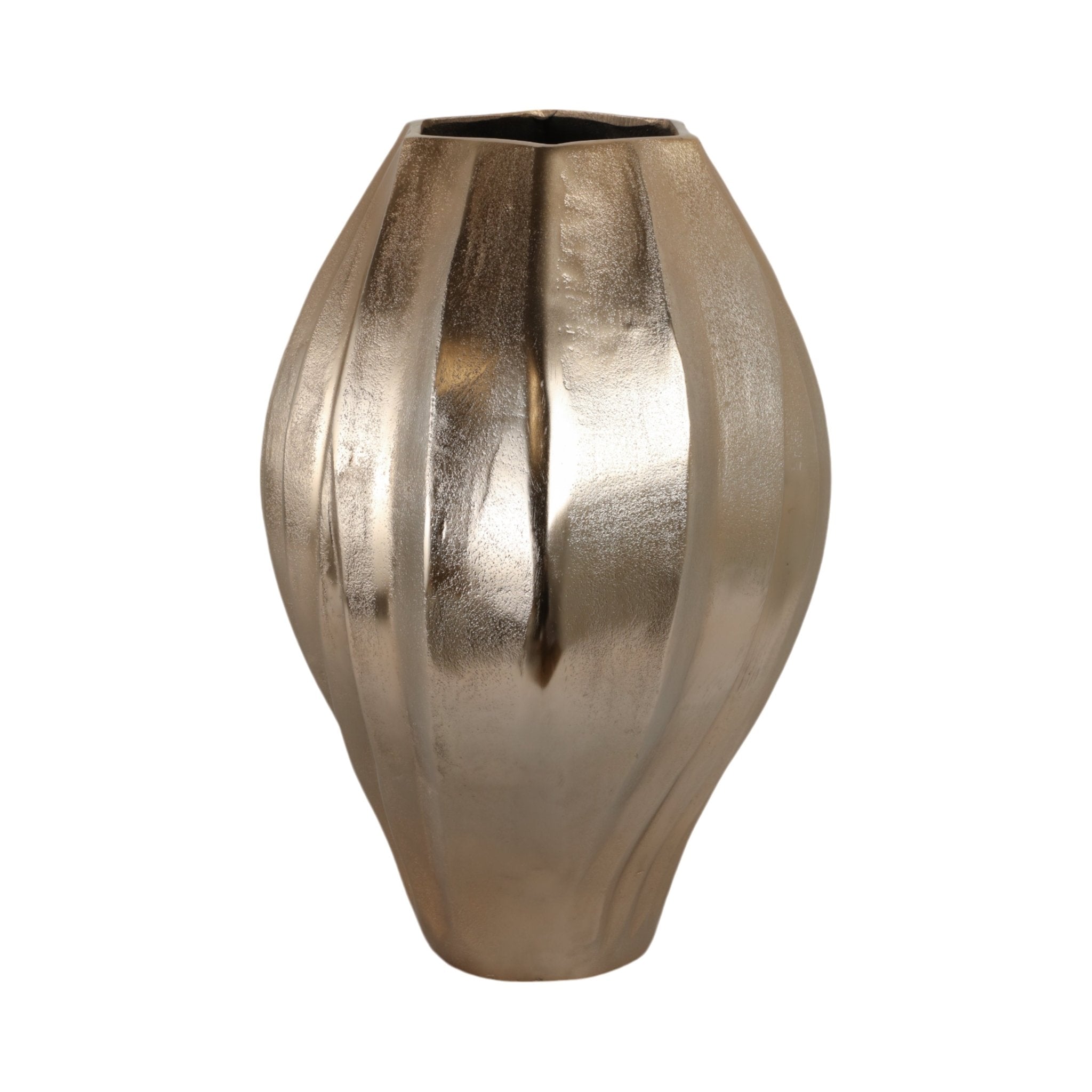 Racine Gold Vase Vases and Jars| Sagebrook Home