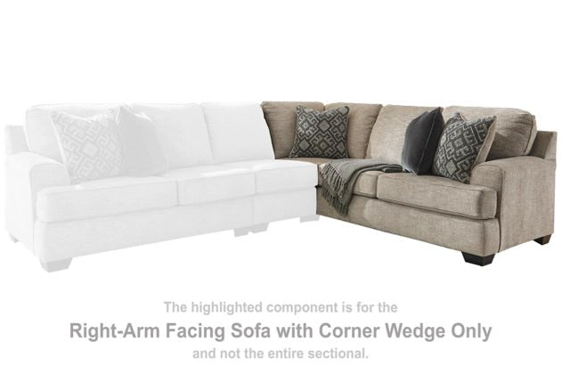 RAF Sofa w/Corner Wedge - Al Rugaib Furniture