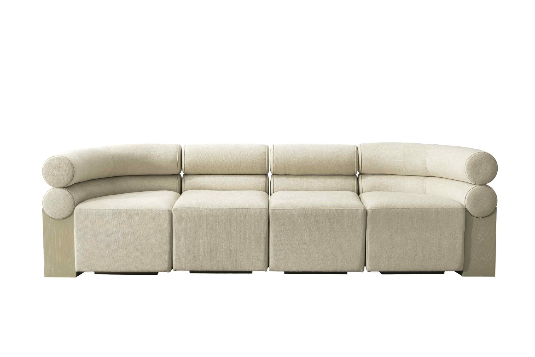 Raghad&Aseel Modular Armless Chair Sectionals| Roots Furniture