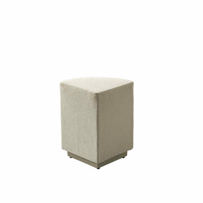 Raghad&Aseel Modular Fabric 1/4 Sector Ottoman - Al Rugaib Furniture