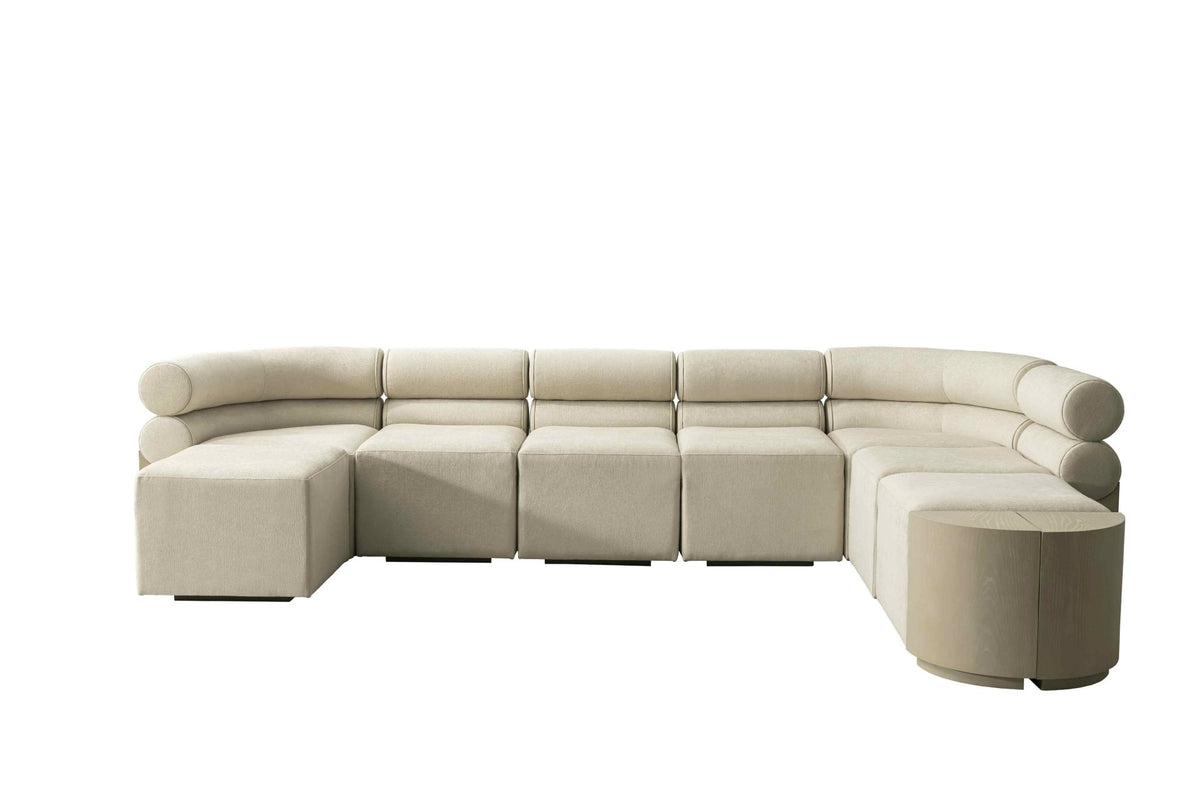 Raghad&Aseel Modular SQR Ottoman Sectionals| Roots Furniture