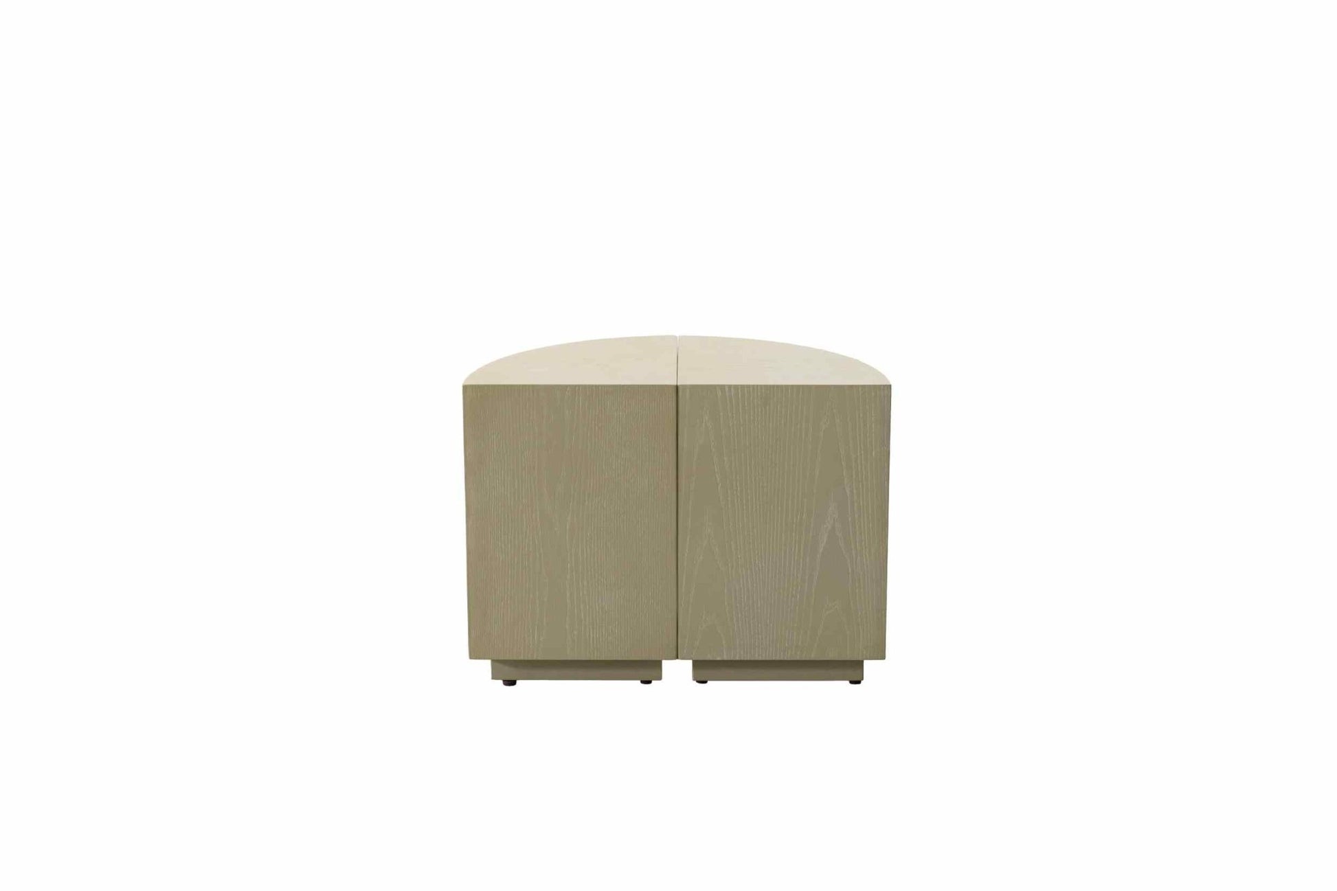 Raghad&Aseel Modular Wooden 1/4 Sector Ottoman Sectionals| Roots Furniture