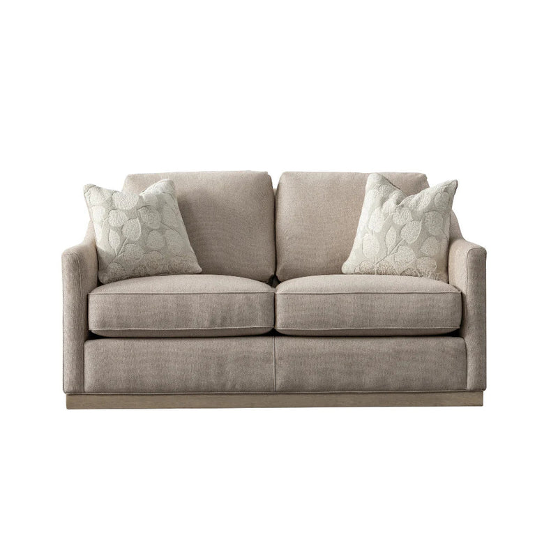 Rahaf Light Beige Living Room Set ( Sofa + Loveseat) - Al Rugaib Furniture