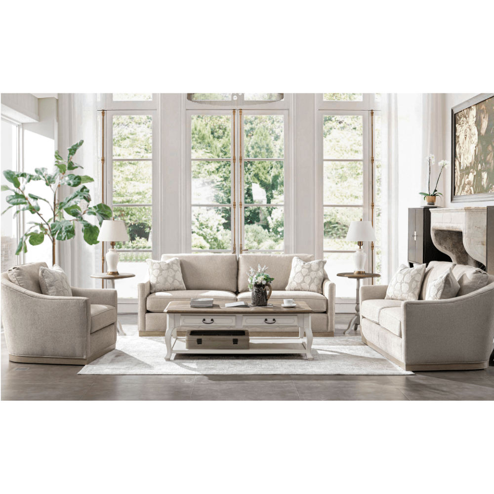 Rahaf Light Beige Sofa (218cm) Sofas & Loveseats| Roots Furniture