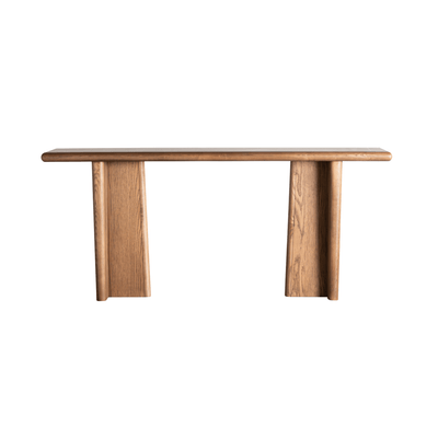 Randall Light Brown Console Table - Al Rugaib Furniture