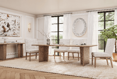 Randall Light Brown Console Table - Al Rugaib Furniture