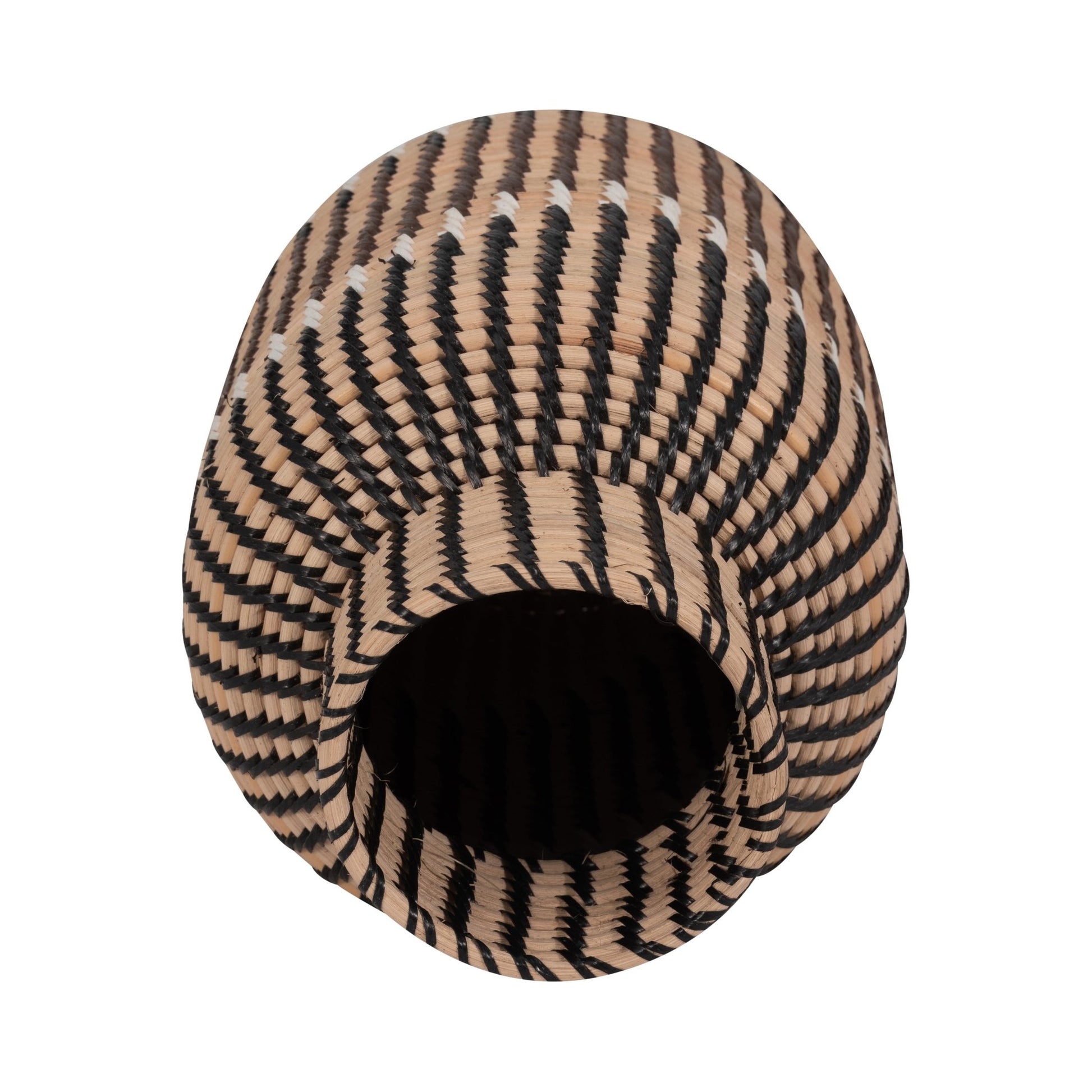 RATTAN, 13"H WOVEN VASE, MULTI Vases and Jars| Sagebrook Home
