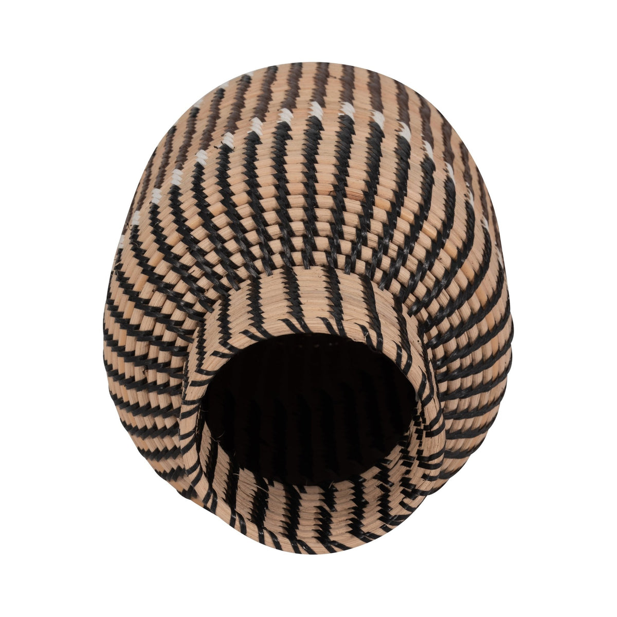 RATTAN, 13"H WOVEN VASE, MULTI Vases and Jars| Sagebrook Home