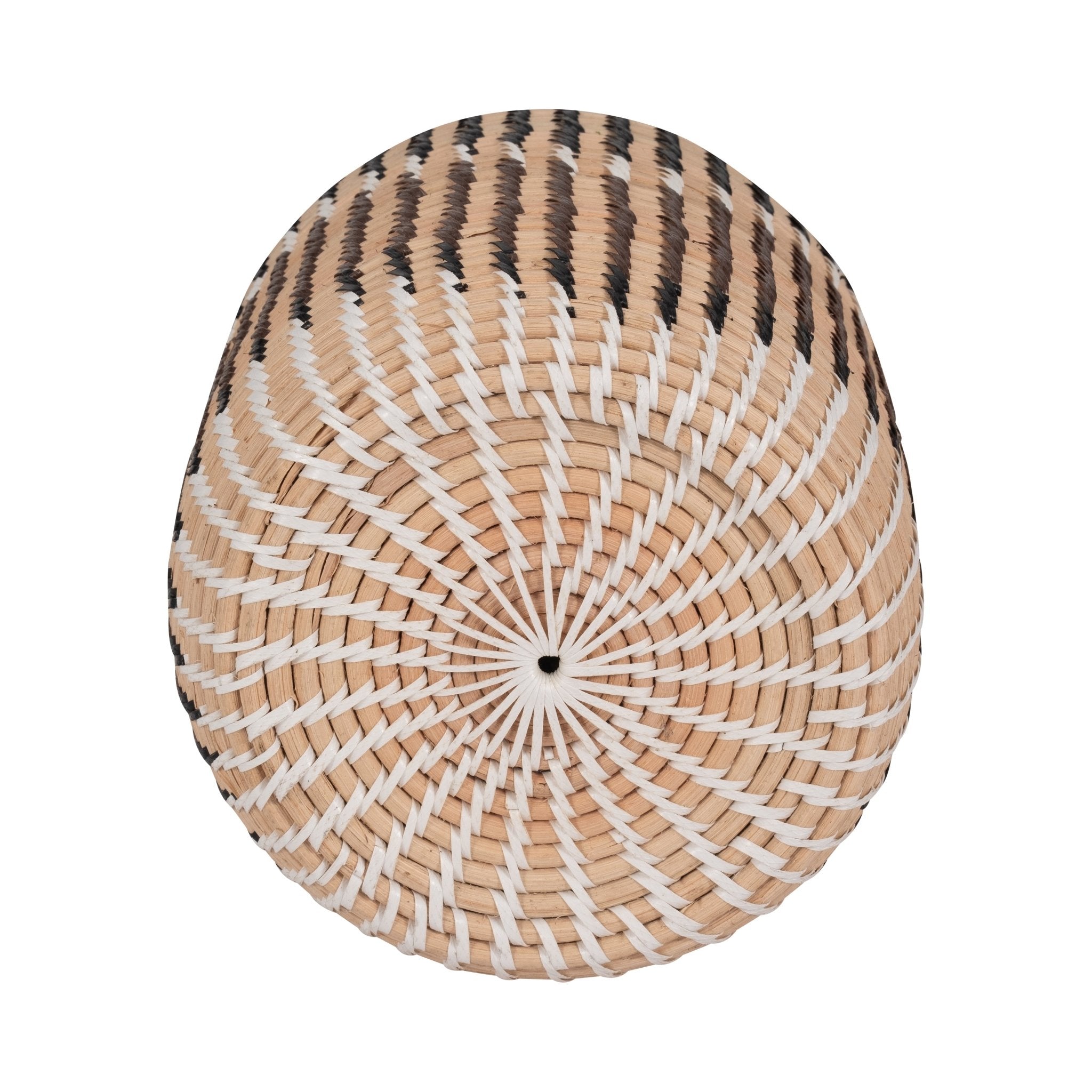 RATTAN, 13"H WOVEN VASE, MULTI Vases and Jars| Sagebrook Home