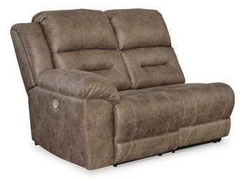Ravenel Left-Arm Facing Power Reclining Loveseat Sectionals| Ashley Homestore
