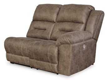 Ravenel Right-Arm Facing Power Reclining Loveseat Sectionals| Ashley Homestore