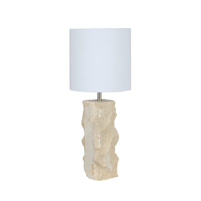 Raw Stone Table Lamp - Al Rugaib Furniture