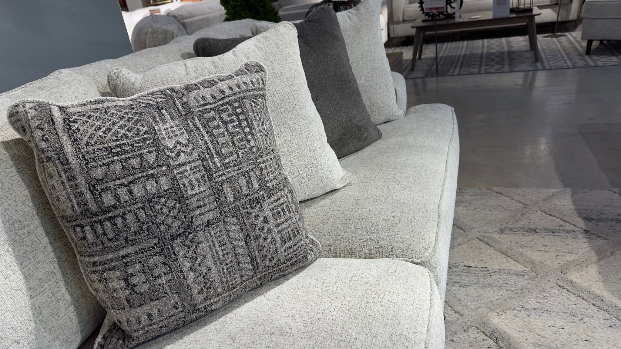 Rawcliffe Sectional with FREE RUG - Al Rugaib Furniture