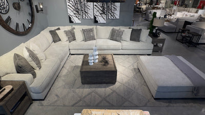 Rawcliffe Sectional with FREE RUG - Al Rugaib Furniture