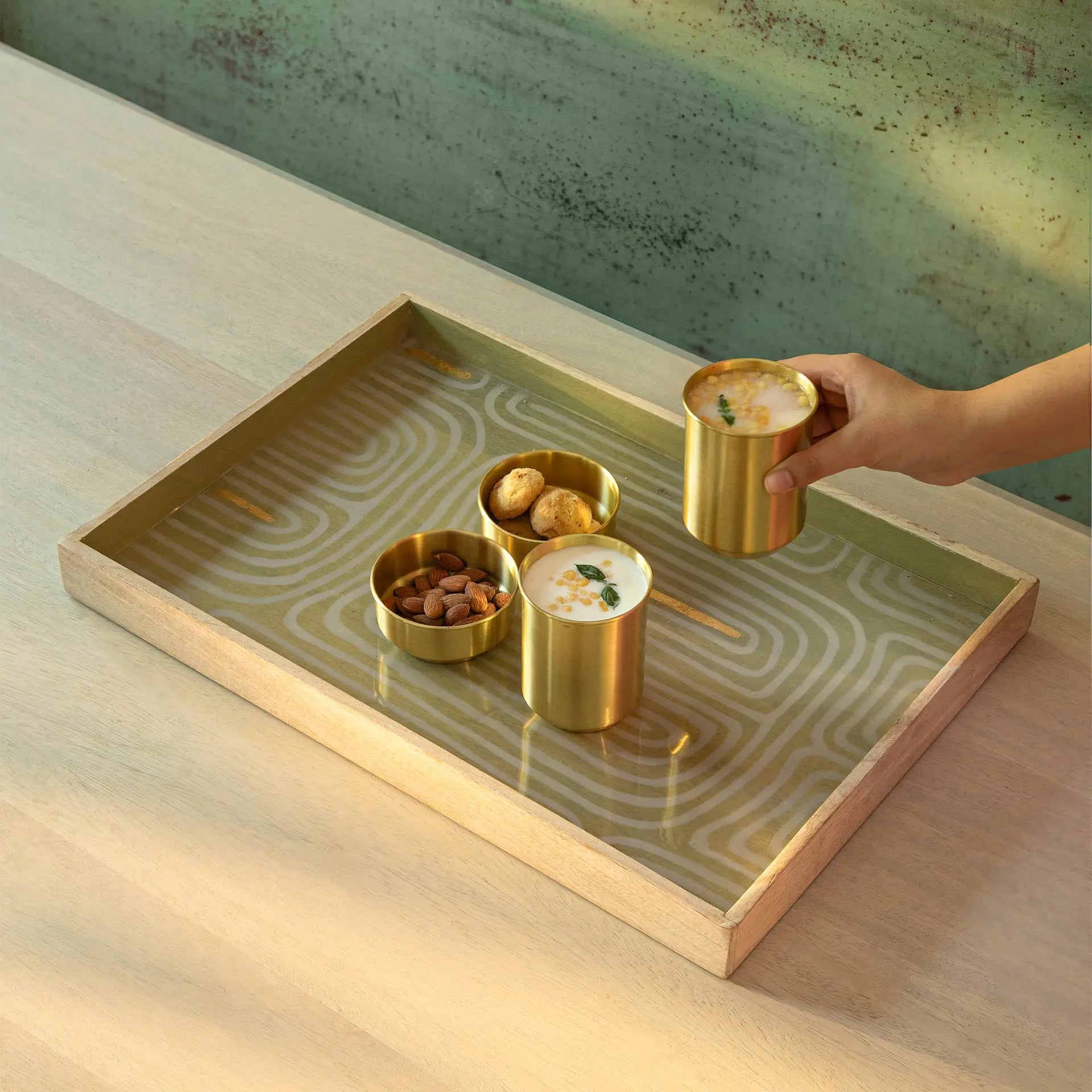 Rayas Tray - Rectangle Tray| Roots Furniture