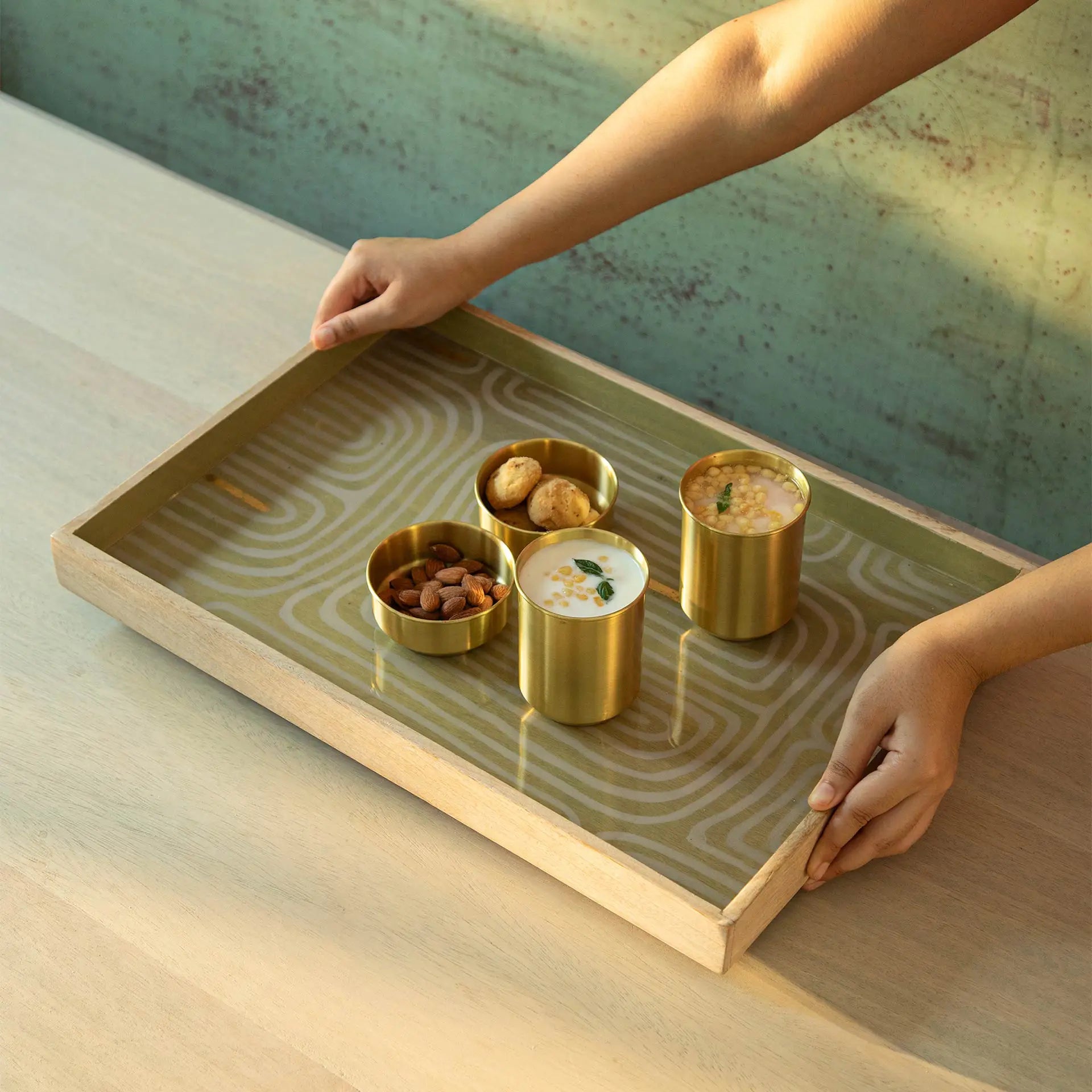 Rayas Tray - Rectangle Tray| Roots Furniture
