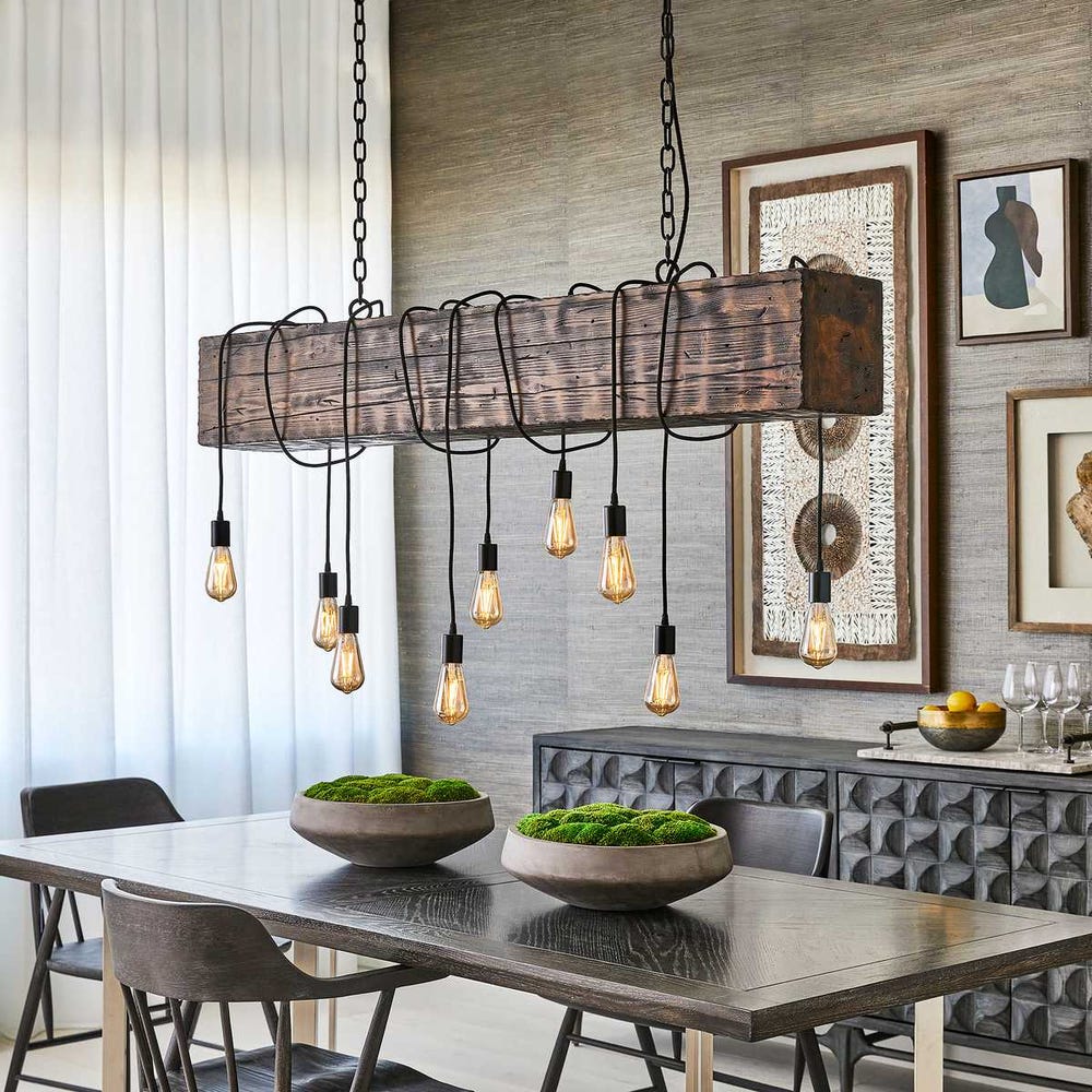 Reading Station, 9 Lt. Pendant chandeliers| Uttermost
