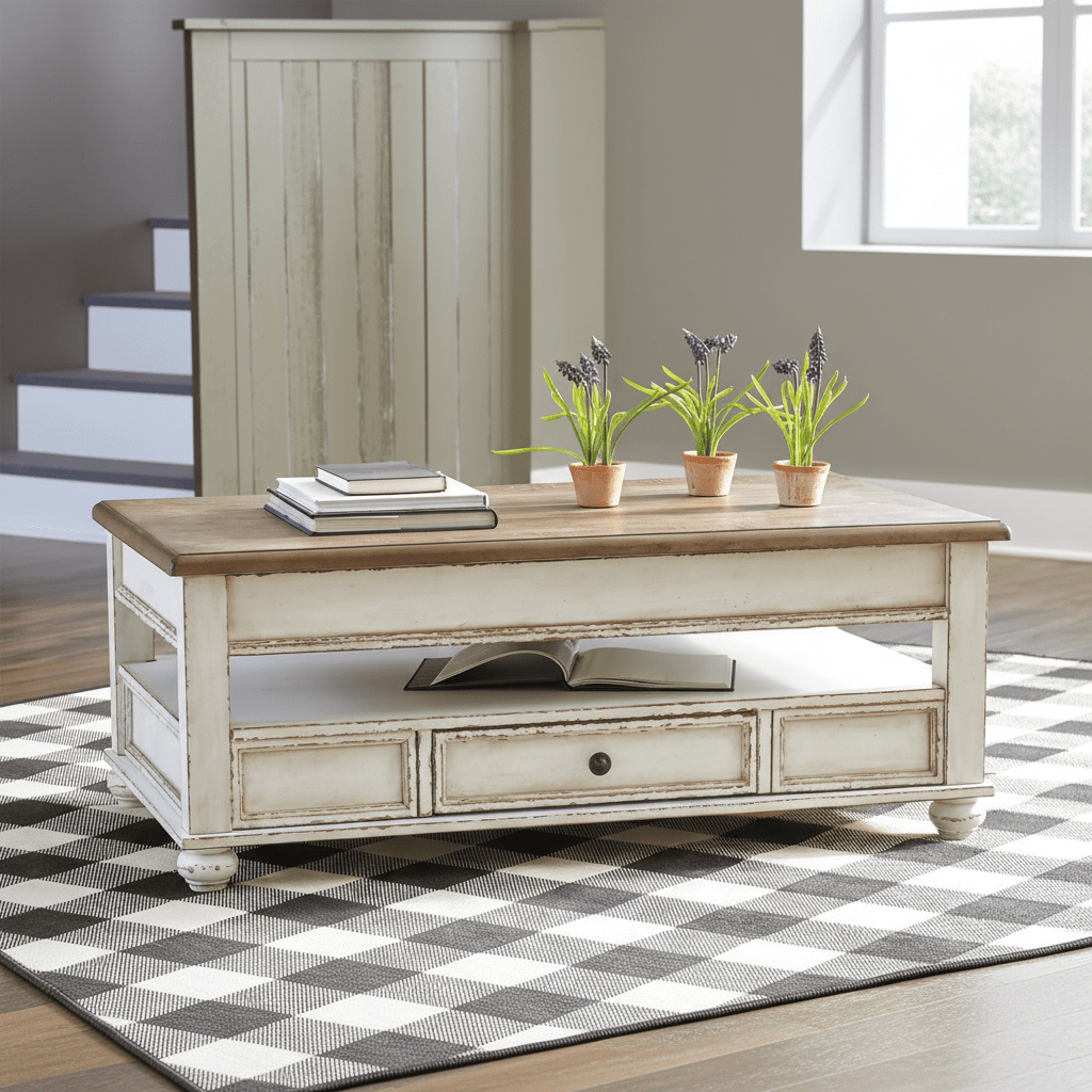 Realyn Coffee Table with Lift Top Coffee Tables| Ashley Homestore