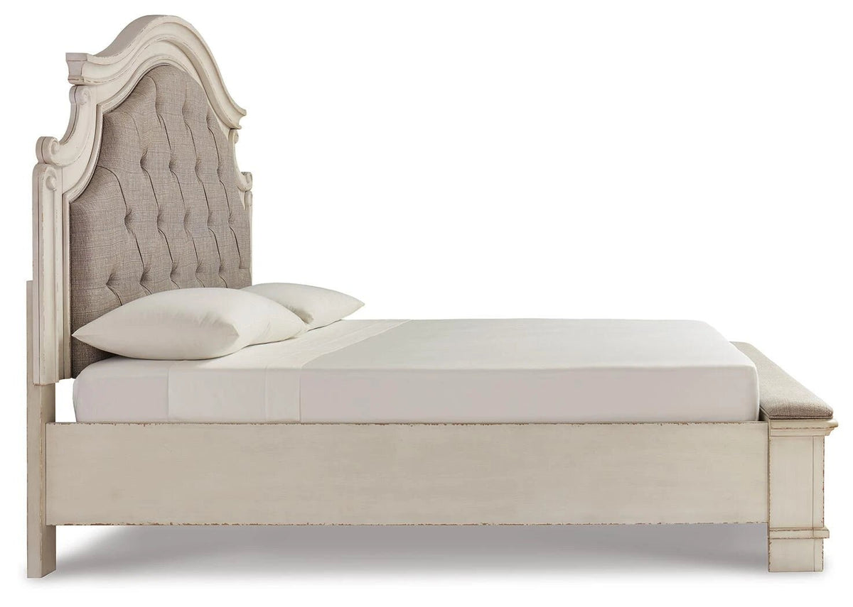 Realyn King Upholstered Bed With Storage Beds| Ashley Homestore