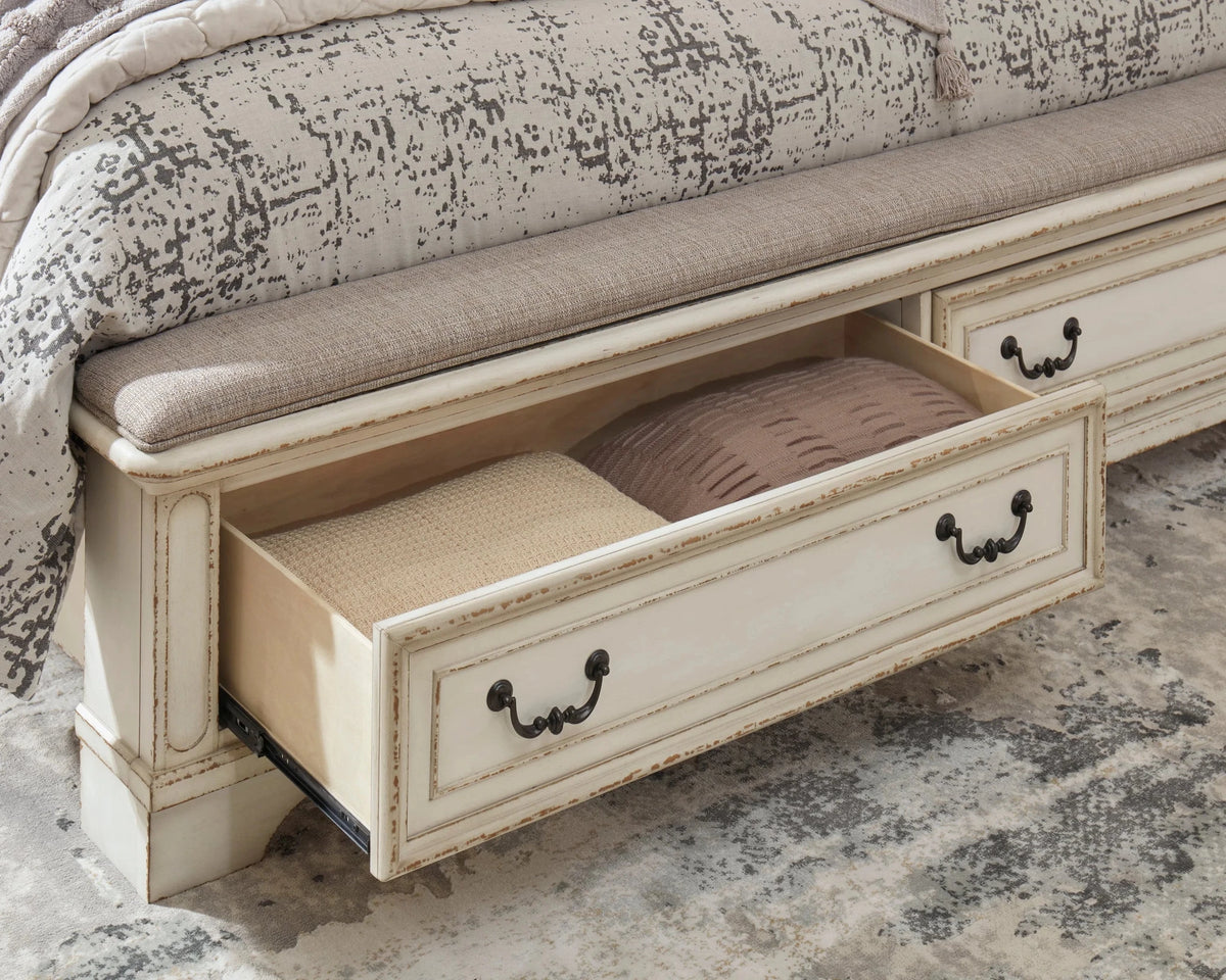 Realyn Queen Upholstered Bed With Storage Beds| Ashley Homestore
