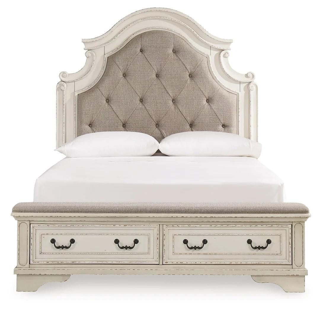 Realyn Queen Upholstered Bed With Storage Beds| Ashley Homestore