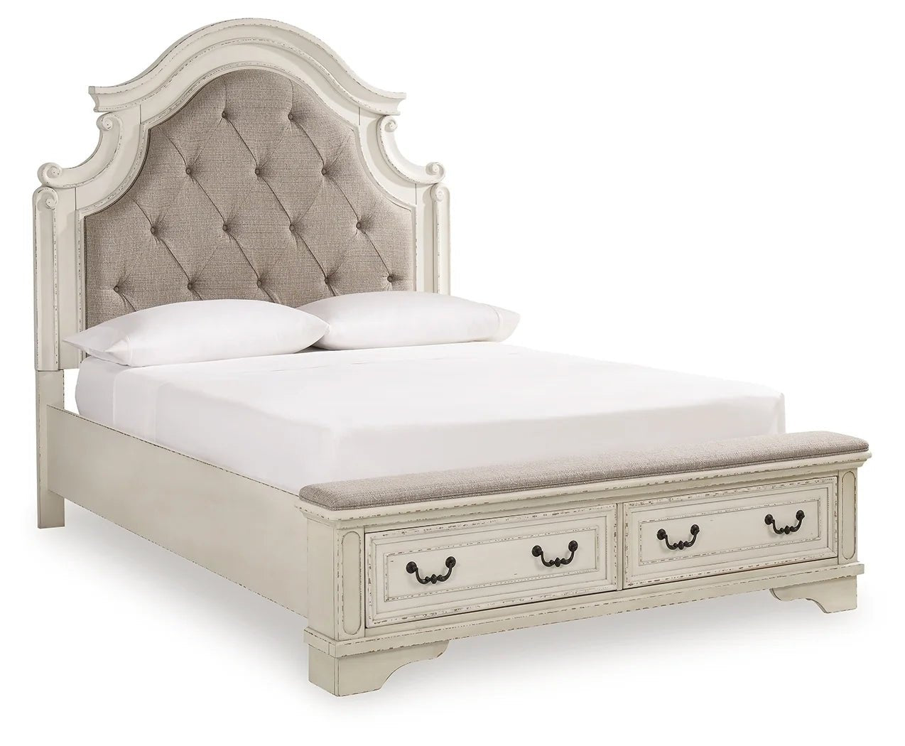 Realyn Queen Upholstered Bed With Storage Beds| Ashley Homestore