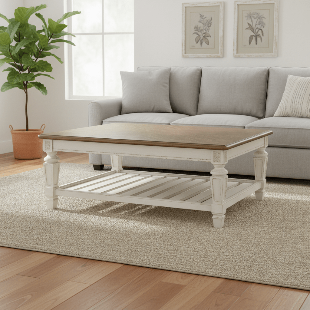 Realyn Rectangular Table Set Coffee Tables| Ashley Homestore