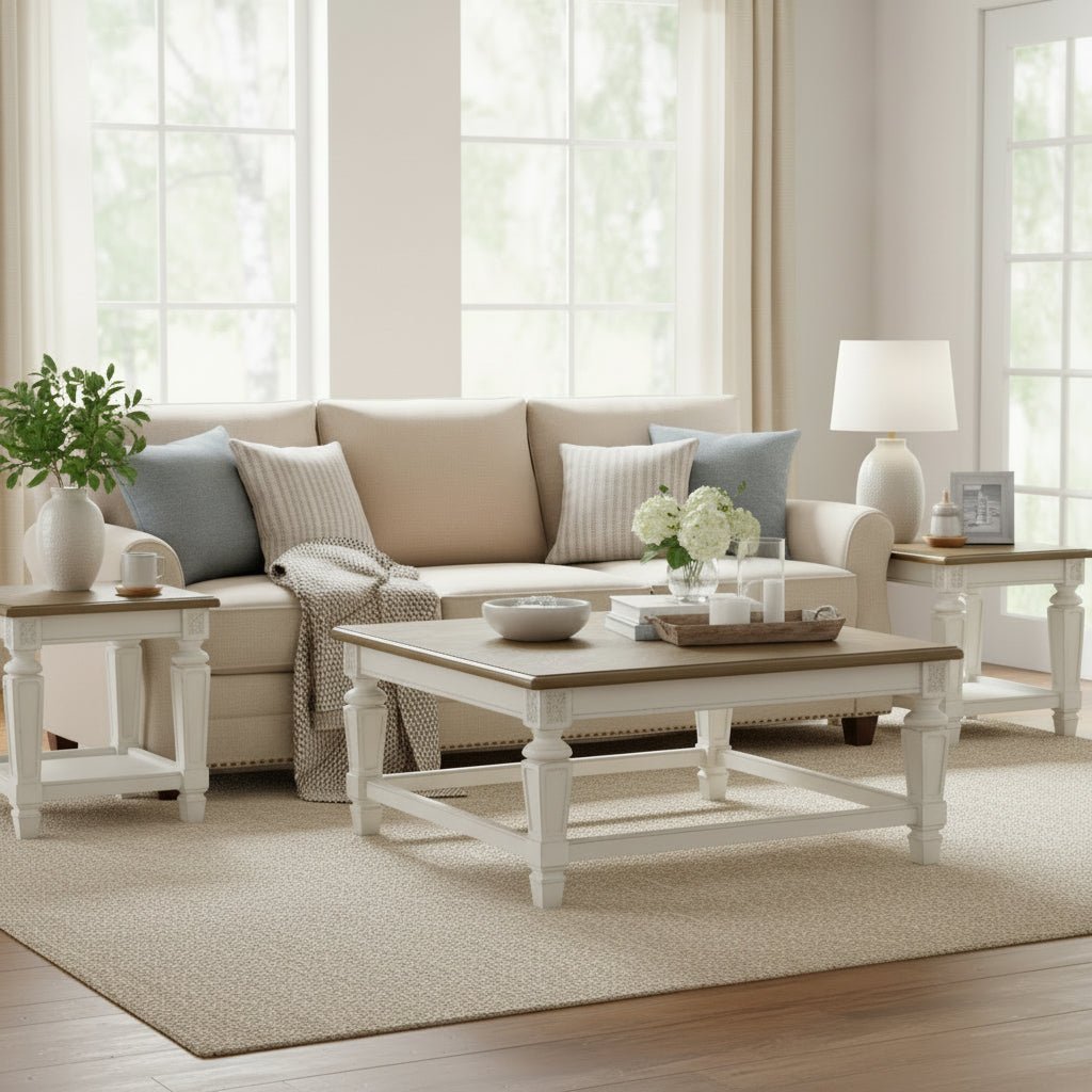 Realyn Square Table Set Coffee Tables| Ashley Homestore