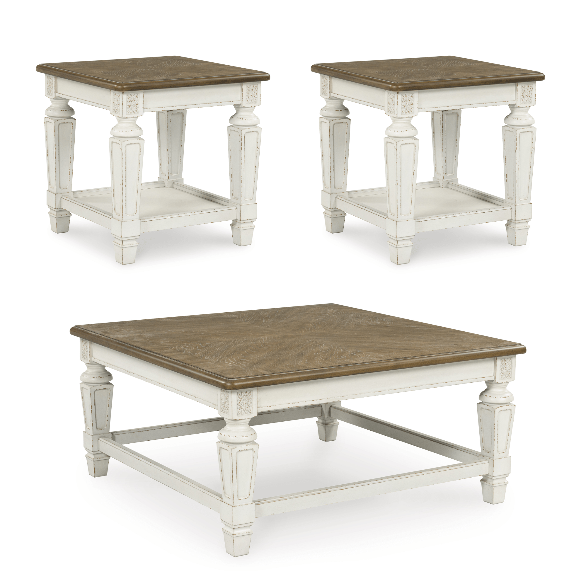 Realyn Square Table Set Coffee Tables| Ashley Homestore