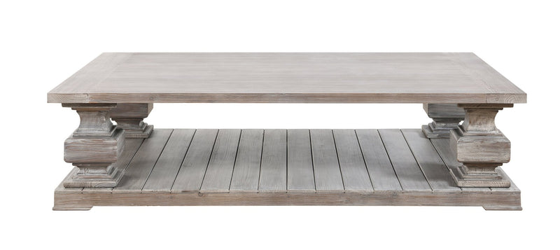 Reclaimed Fir Wood Coffee Table - Al Rugaib Furniture