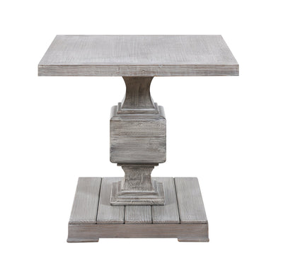 Reclaimed Fir Wood Side Table - Al Rugaib Furniture