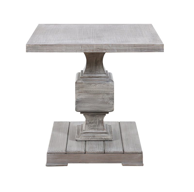 Reclaimed Fir Wood Side Table - Al Rugaib Furniture