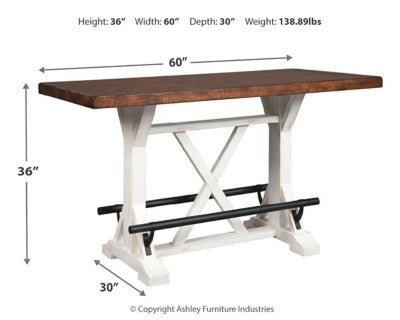 RECT Dining Room Counter Table Dining Tables| Ashley Homestore