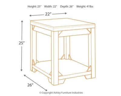 Rectangular End Table Accent & End Tables| Ashley Homestore