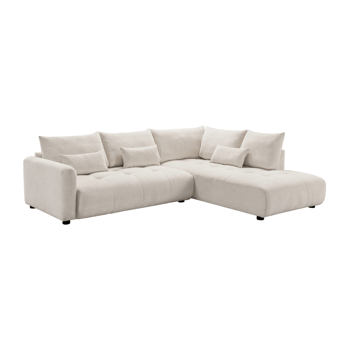Reemz Beige Sectional Sectionals| Roots Furniture