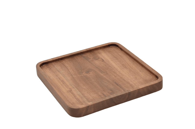 Refined Square Wood Tray - Al Rugaib Furniture