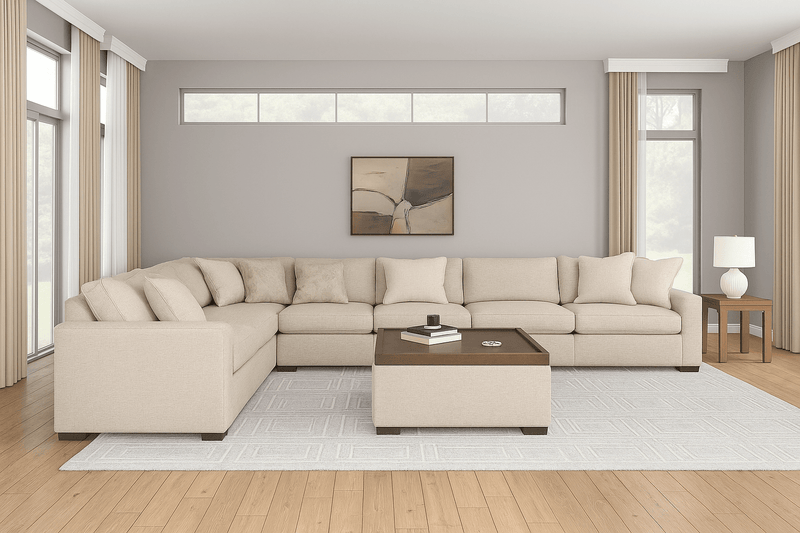 Reinforce 6 Piece Sectional - Al Rugaib Furniture